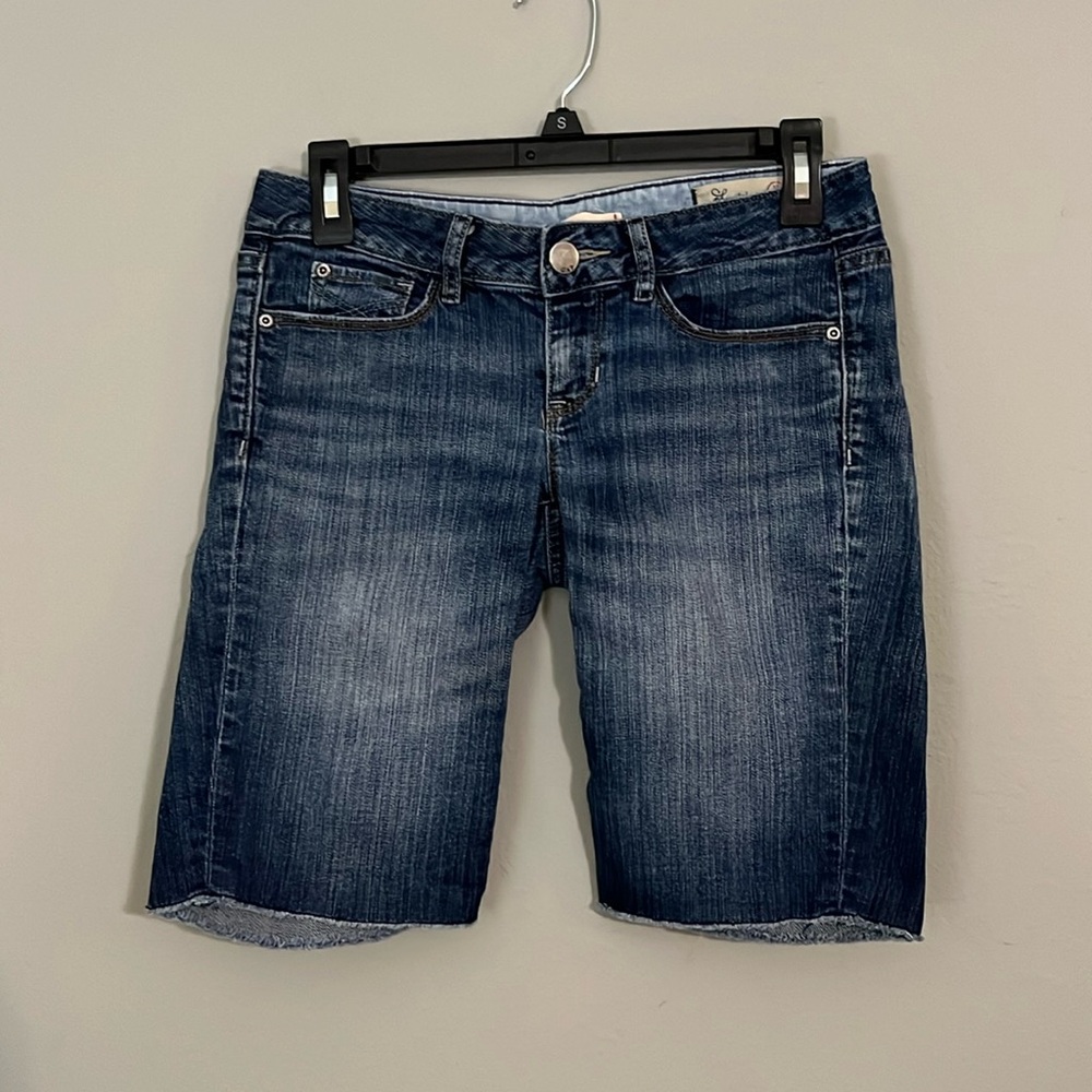 Gap Vintage Y2K low rise long shorts size 0/24
